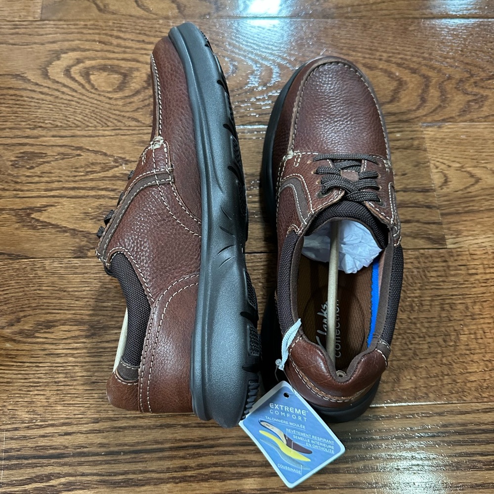 NIB Clark Extreme Comfort Oxford Shoes - Picture 3 of 5